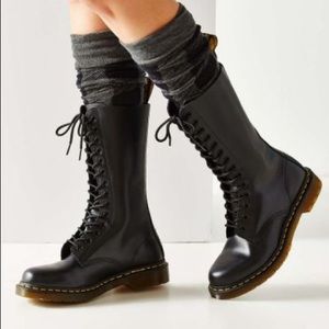 calf high doc martens
